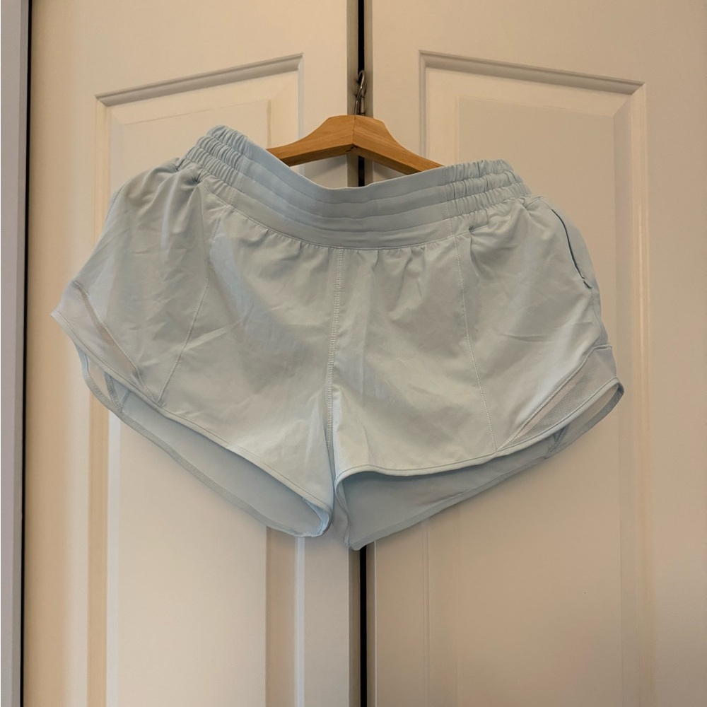 Lululemon Athletica Light Blue Athletic Shorts
